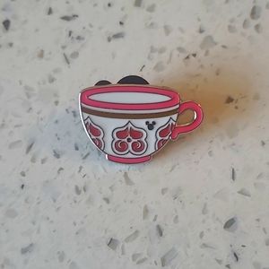 Official Disney Alice In Wonderland Mad Hatter Tea Party Teacup Pin